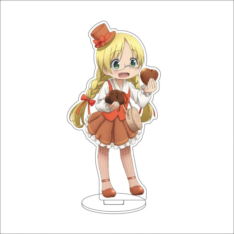 Anime Made in Abyss Acrylic Stand Ornaments Riko Reg Nanachi Prushka Figure Stand Halloween Gifts