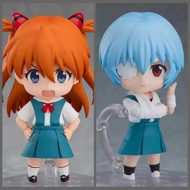 EVA NEON GENESIS EVANGELION Animation Comic Peripheral Toy Asuka Rei Shinji Anime Action Movable Model Figures Collection NTR