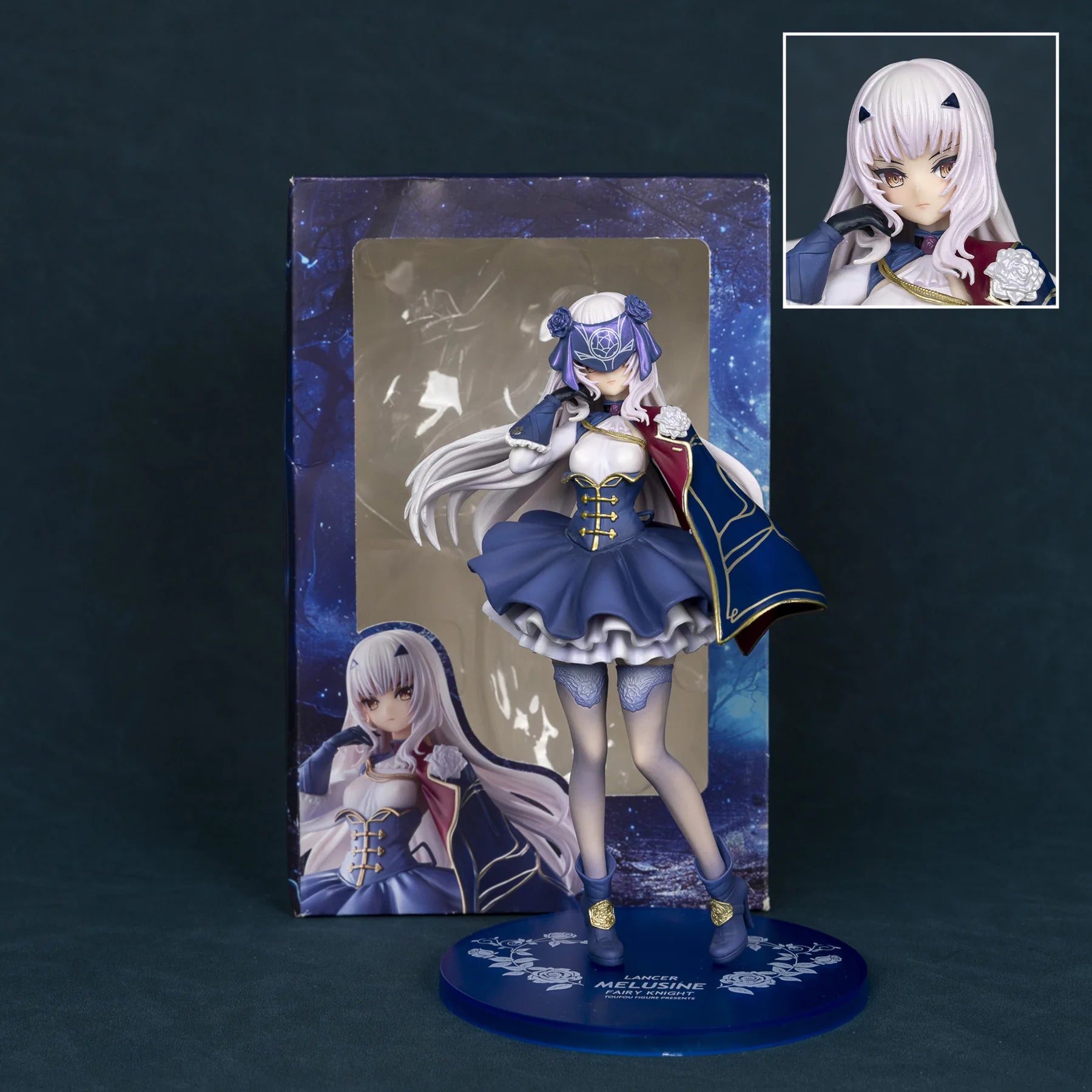 Fate Fairy Knight Mei Liuzhina Anime 2d Model Collectible Doll Oriental Human Form Orchid Design Beautiful Girl Christmas Gift