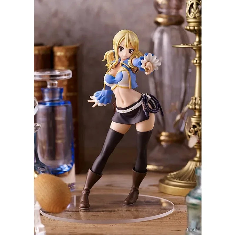 In Stock Original GSC PUP FAIRY TAIL Lucy Heartfilia Model Toys Anime Figures Collection Ornaments Gifts Girls