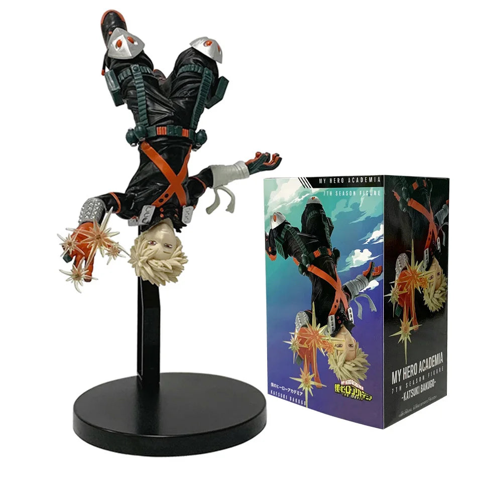 Anime My Hero Academia Peripheral 11.5-22cm Bakugou Katsuki/Childhood Katsuki Bakugo PVC Model Cartoon Decoration Doll Gift