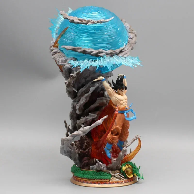 Dragon Ball Goku Figures Super Saiyan Action Figures Son Goku Model GenkiStatue Figuras Collection Ornament Christmas Gift