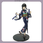 Lycoris Recoil Chisato Nishikigi & Takina Inoue Yukata Summer Kimono 20cm Anime Figure Statue Desktop Decoration Gift