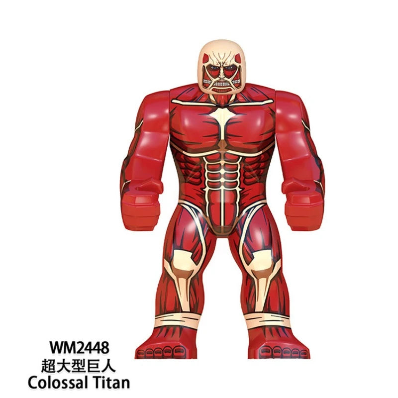 Attack on Titan Action Figure Toys for Boys Girls Eren Jaeger Model Ornament Mikasa Levi Ackerman Desktop Decor Birthdays Gifts