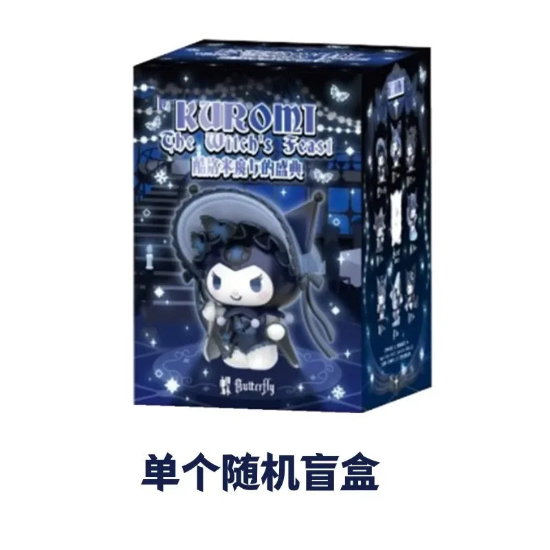 2025 Kuromi Blind Box Werewolf Kill Series Action Figure Dolls Anime Figures Surprise Bag Cute Model Fans Collection Toy