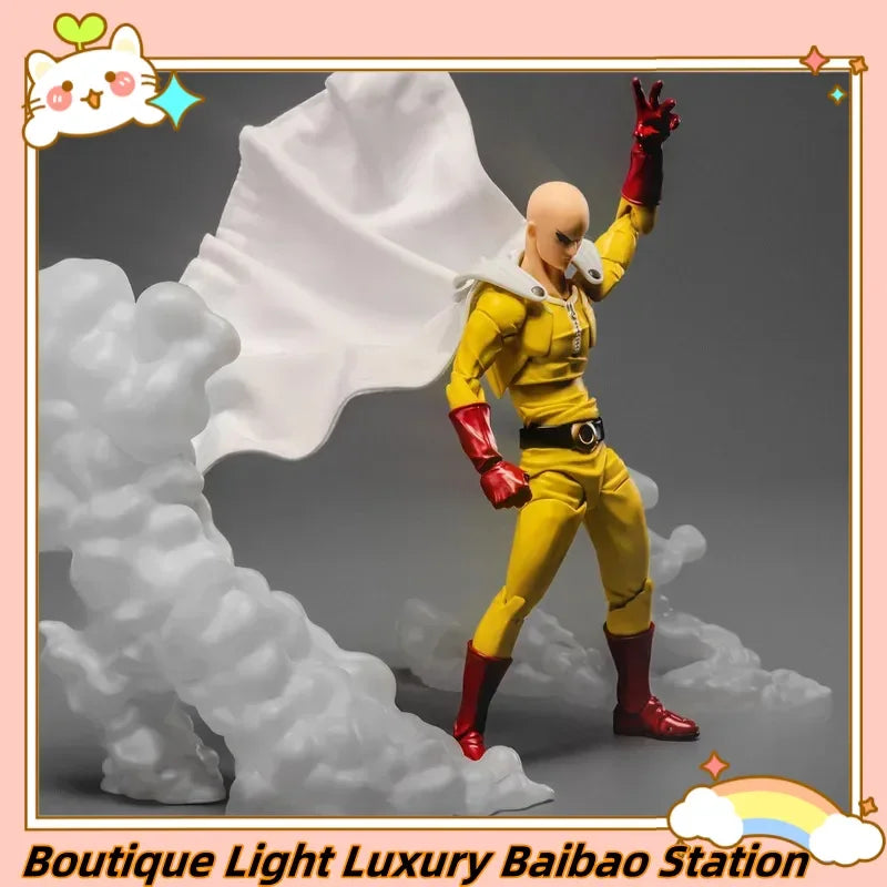 One Punch Man Saitama Special Edition Multiple Accessories Articulated Figure Anime Collection Gift