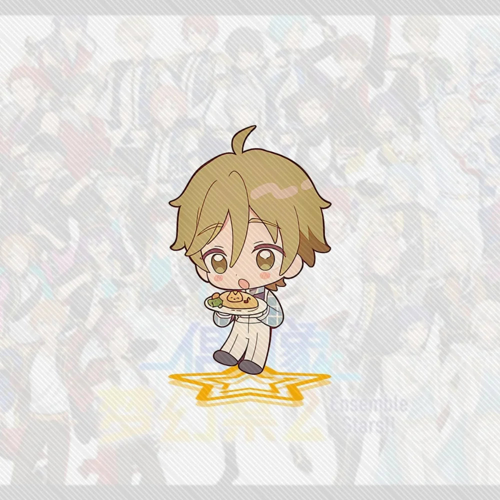 10CM game Ensemble Stars Acrylic Stand cute Model Desk Decor Cosplay Characters Ornament Accessories Good Christmas Gifts