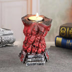 Resin Figure Berserk Skull Statue  Action Anime Figurine Model Candlestick Halloween Decoration Toys