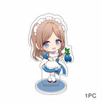BanG Dream!  Anime Acrylic Figures Stand Model Friends Keychain Fans Gifts Sakiko Soyo Display Keychain Ornaments Sweet Girl