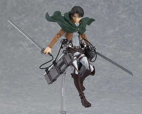 Figma Attack on Titan Levi Squad Action Figure Set - Captain Sanli Allen Collectible Garage Kit for Adult Toys And Hobbies