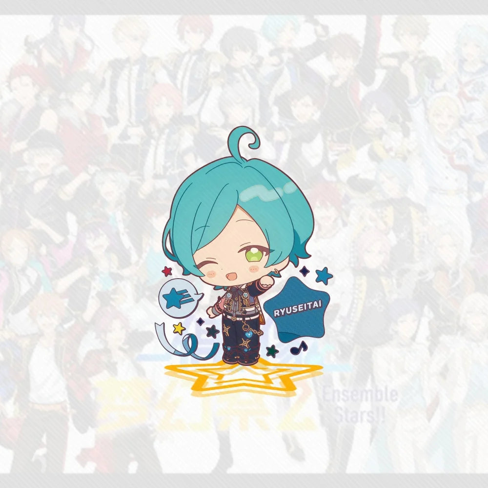 10CM game Ensemble Stars!! Acrylic Stand cute Model Desk Decor Cosplay Characters Ornament Accessories Good Christmas Gifts