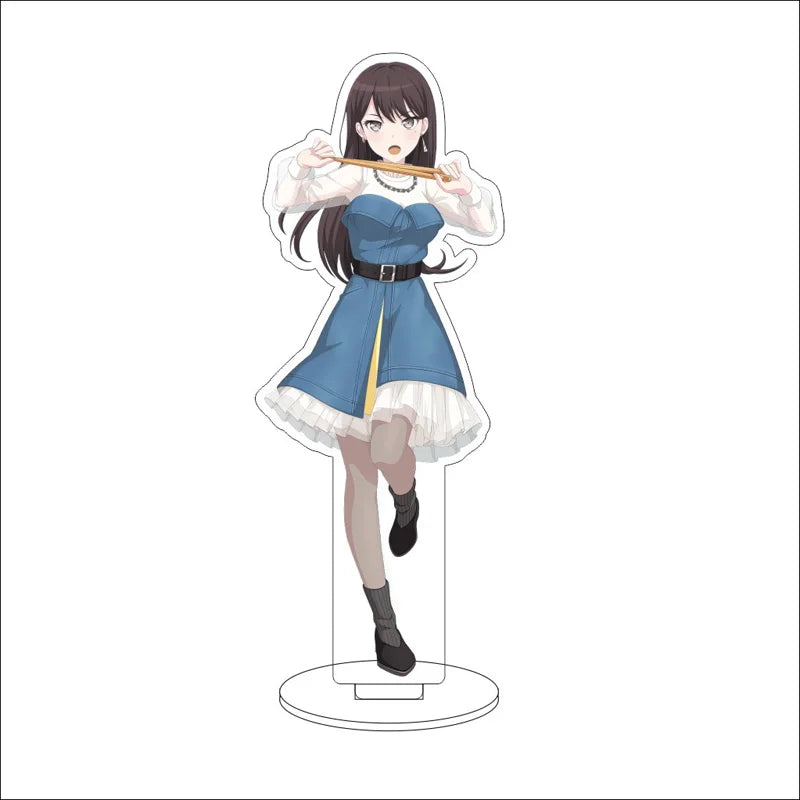 Anime BanG Dream! Acrylic Stand Ornaments Kasumi Toyama Ran Mitake Aya Maruyama Yukina Minato Figure Stand Halloween Gifts