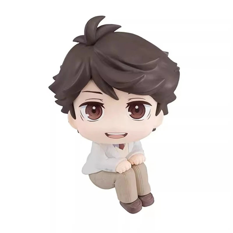 10cm Oikawa Tooru Figure Haikyuu Anime Figures Iwaizumi Hajime Look Up Action Figurine Pvc Model Collection Ornament Doll Toys
