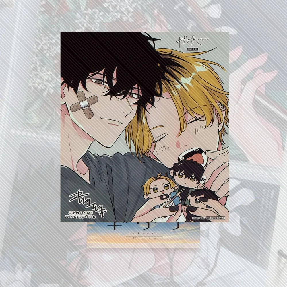 Given Hot BL Manwha Cartoon Anime Acrylic Stand Figure Standing Desktop Display Fans Collection Jewelry Lovely Couple Gifts
