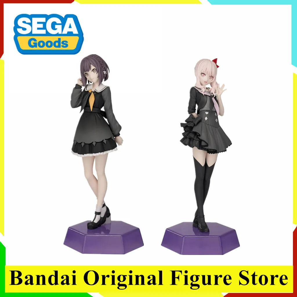 Original SEGA HATSUNE MIKU COLORFUL STAGE  Yoizaki Kanade Asahina Mafuyu Akiyama Mizuki Anime Figure Desktop×Decorate Collection