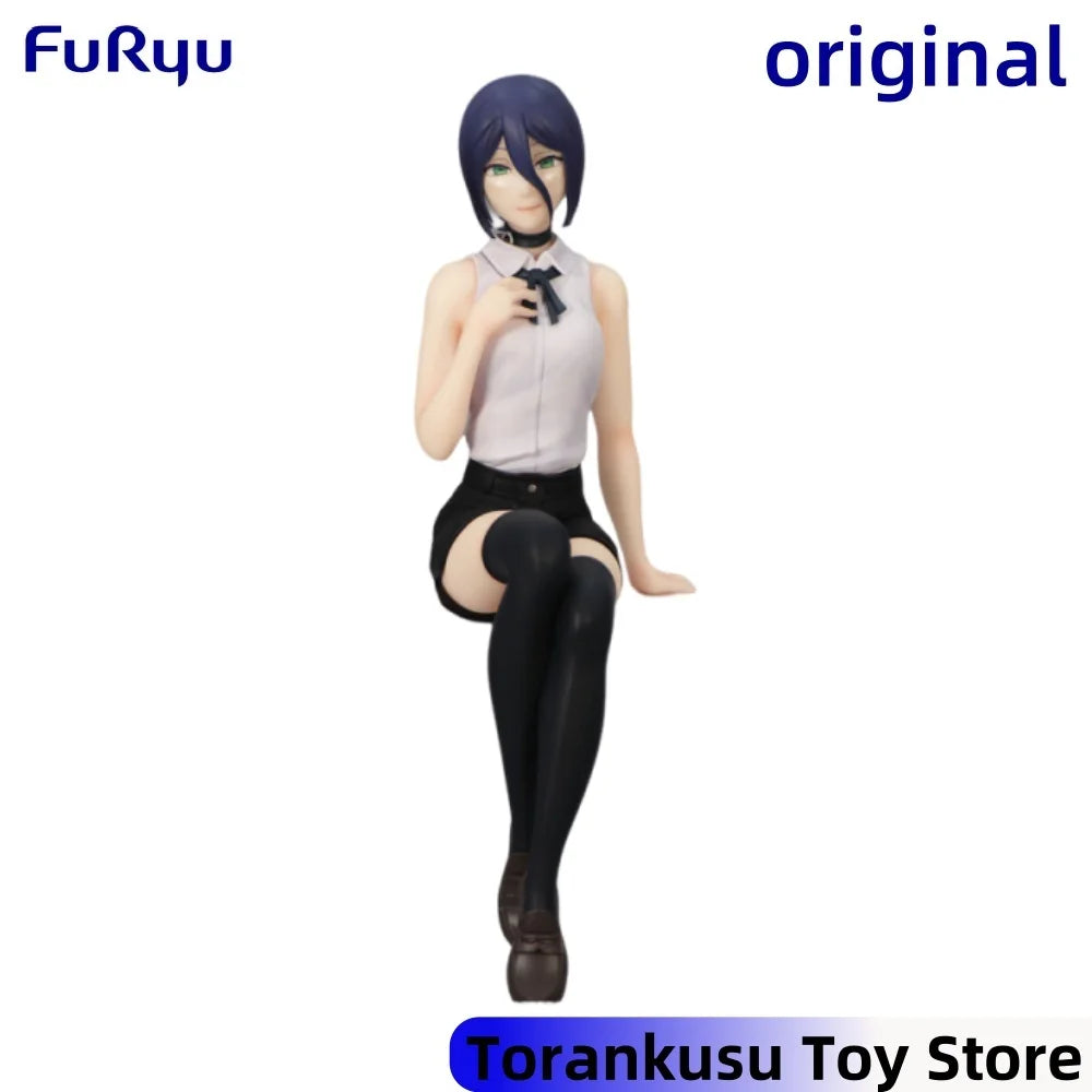 Furyu Chainsaw Man Anime Reze Noodle Stopper Action Figures Model Figurine Original Figuarts Decoration Collection Toys