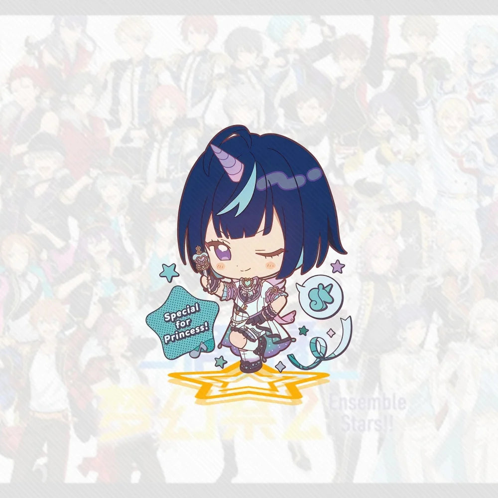 10CM game Ensemble Stars!! Acrylic Stand cute Model Desk Decor Cosplay Characters Ornament Accessories Good Christmas Gifts