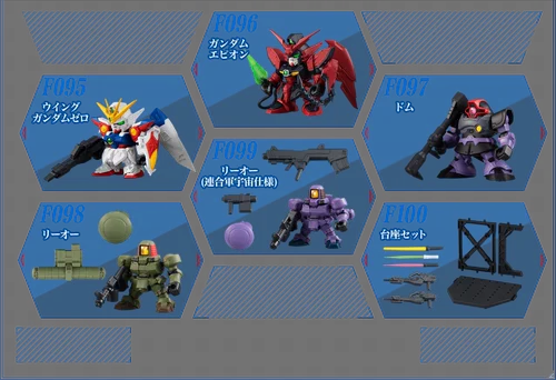 Bandai Gundam FORTE STRIKE FREEDOM GUNDAM Wing Zero Deathscythe GM Assembled FIGURE Model Toys