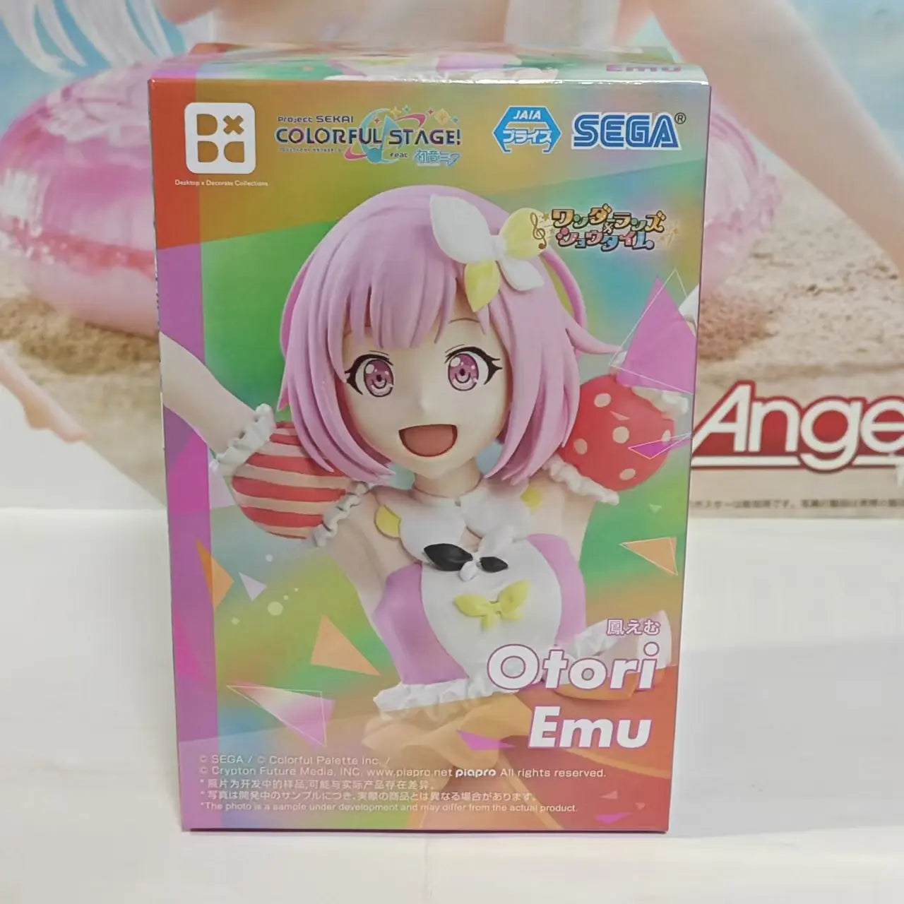 Original SEGA HATSUNE MIKU COLORFUL STAGE Tenma Saki Hoshino Ichika Hinomori Shiho Anime Figure Desktop x Decorate Collections