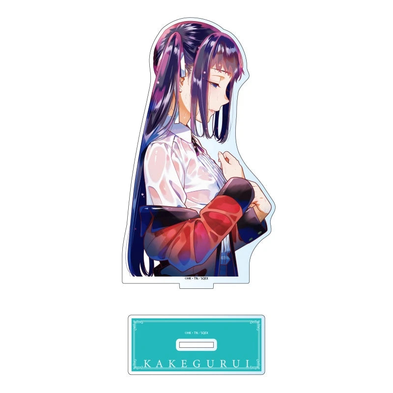 Anime Kakegurui Acrylic Stand figure Yumeko Jabami/Mary Saotome Stand Plate Cosplay Prop Decor Cartoons Gifts 15cm