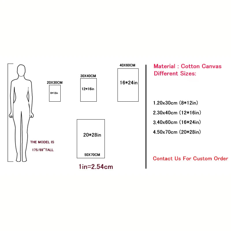 Hajime no Ippo Anime Video Game Canvas Art Poster  Modern Wall Art Picture Print for Family Bedroom Decor