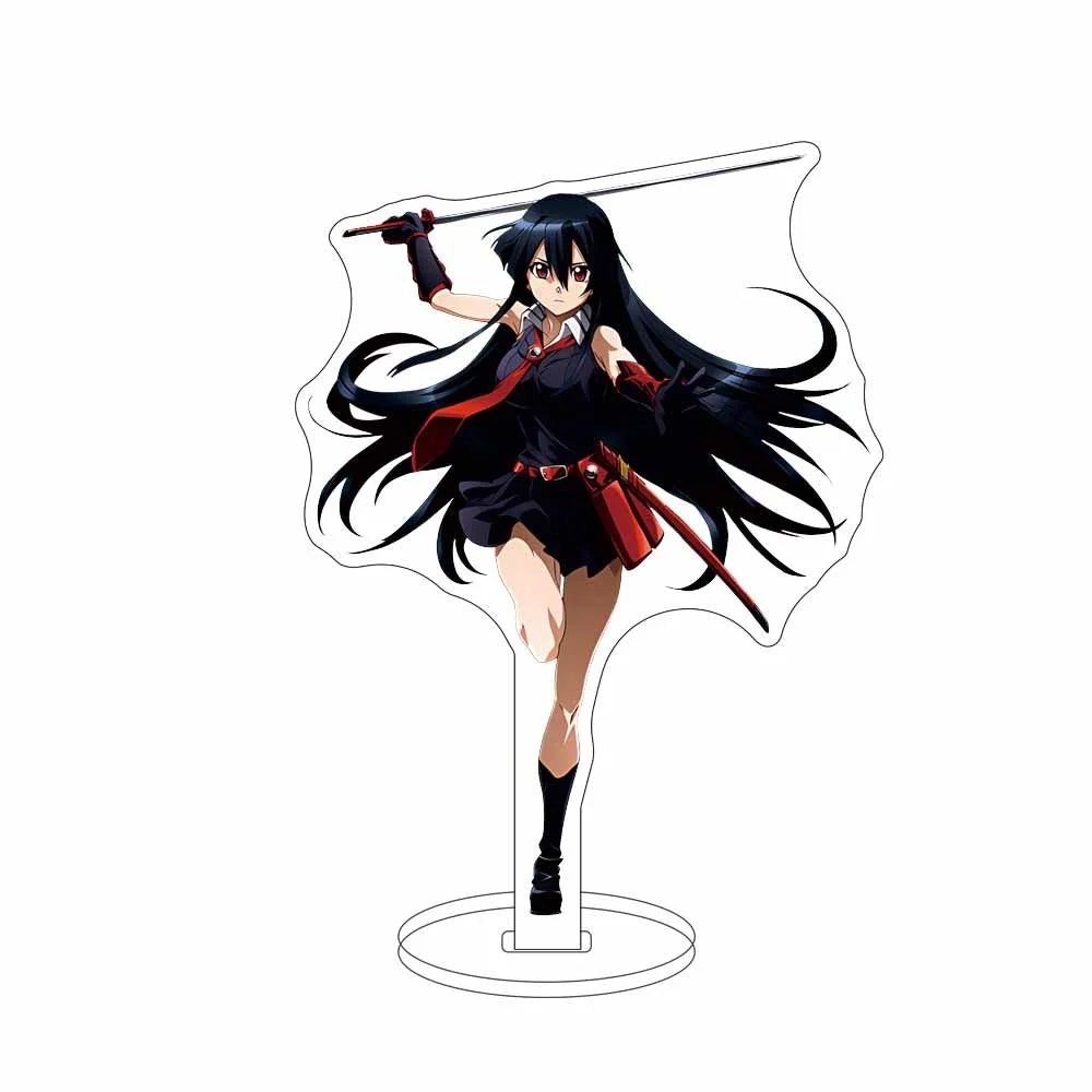 15CM Charm Anime  Akame Ga Kill!  Acrylic Stand Model Cosplay Characters Ornament Accessories Goods Collection Gifts