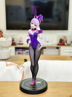 19CM Anime Overlord Shalltear Bloodfallen BiCute Bunnies Figure Stand Model Toy Doll Action Figure PVC Desktop Ornaments Gifts