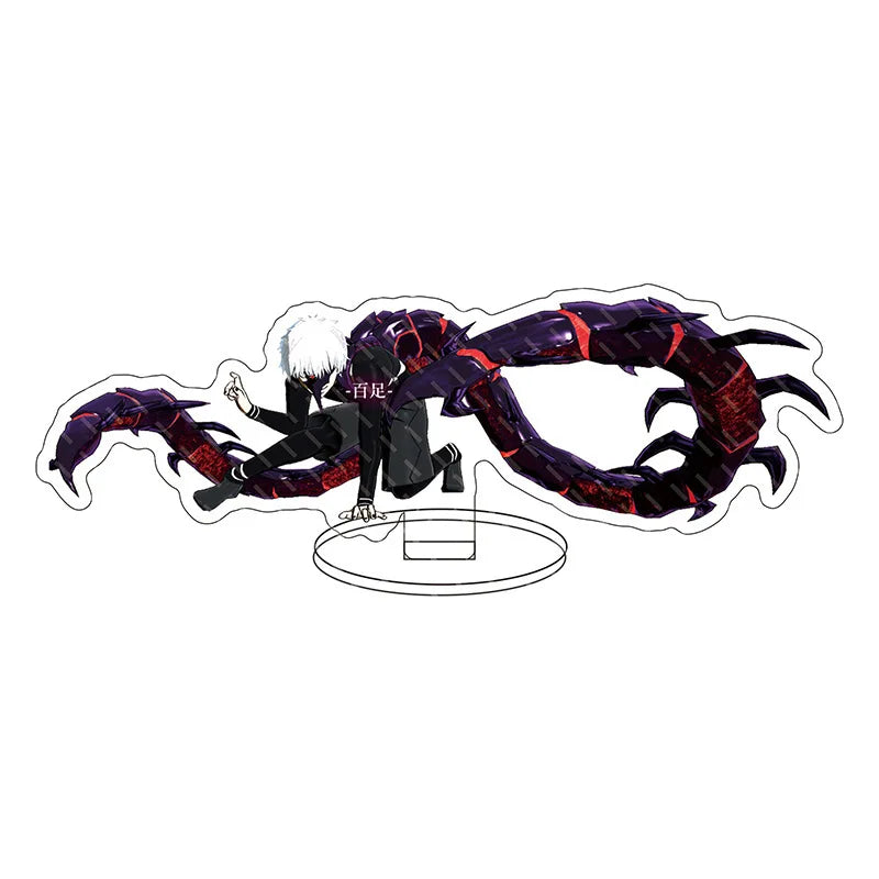 Anime Tokyo Ghoul Acrylic Stand Kaneki Ken Figures Miniatures Manga Figurines Garage Kits Model Toys GK Ornaments Decoration