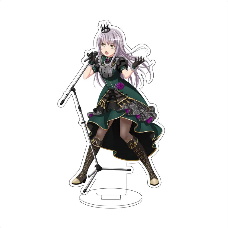 Anime BanG Dream! Acrylic Stand Ornaments Kasumi Toyama Ran Mitake Aya Maruyama Yukina Minato Figure Stand Halloween Gifts