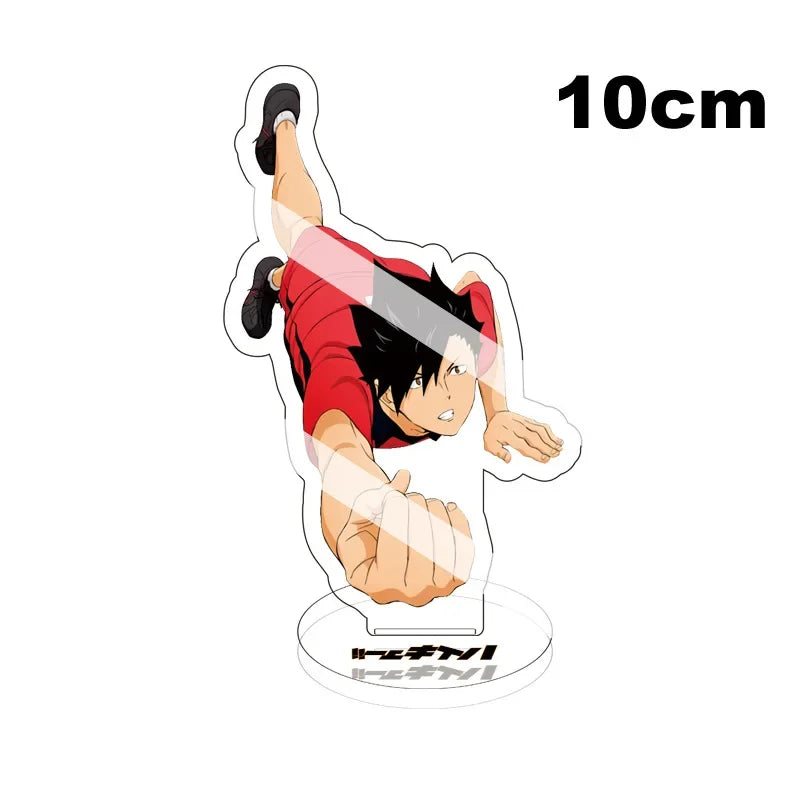 Haikyuu Volleyball Boys Figures Acrylic Stand, Hinata Shoyo, Kageyama, Tobio Desk Plate, Model Action Decor, Ornam, 10cm