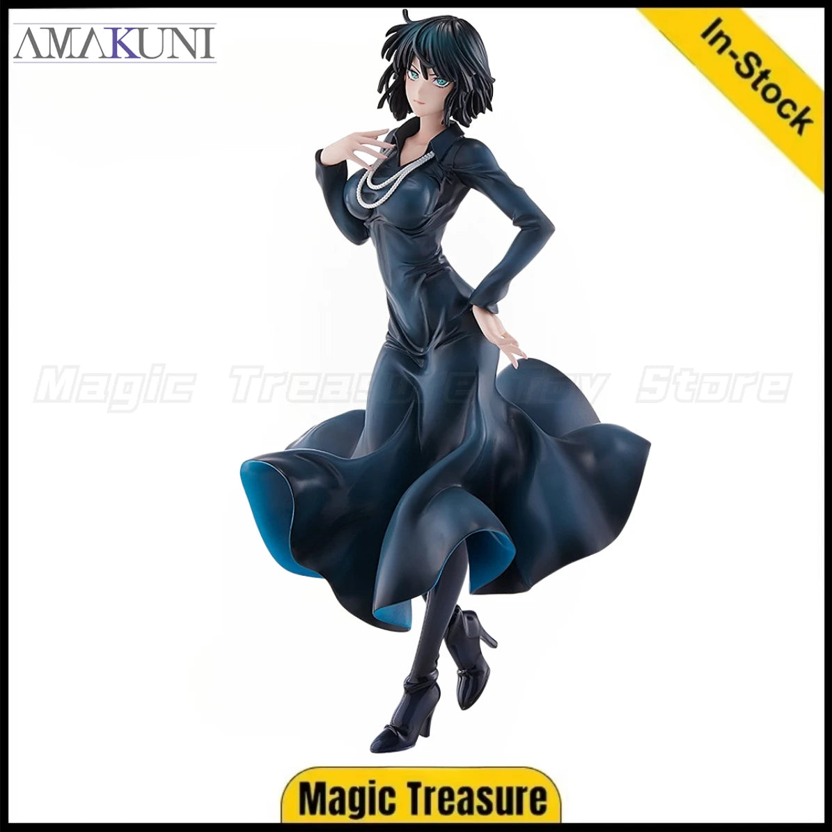 【In Stock】Original AMAKUNI AmiAmi One-Punch Man HELLISH BLIZZARD 1/7 Figure Ornaments Gifts