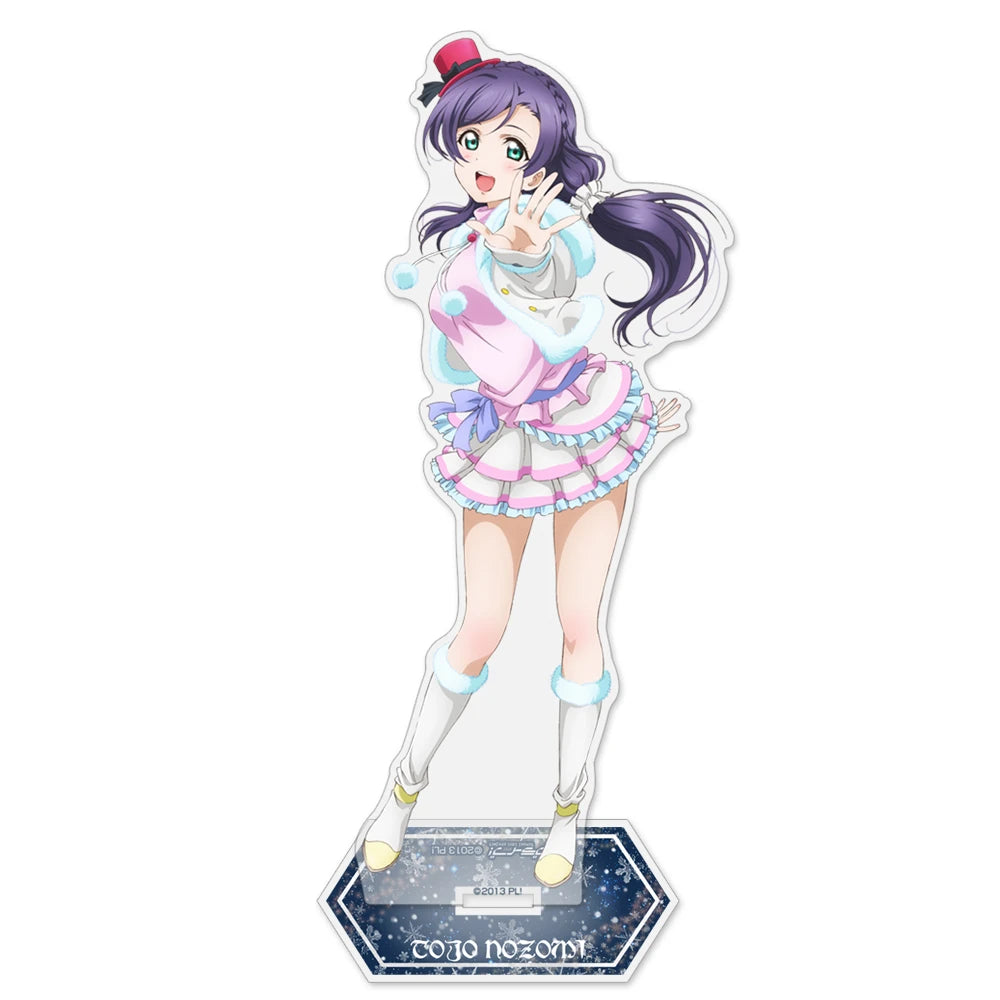 Romantic anime Love Live! Snow halation Version Acrylic standing sign Desktop ornament Friends fans Festival gifts 15cm