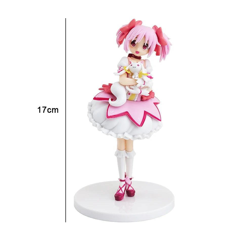 Puella Magi Madoka Magica Anime Figure Kaname Madoka Figure mahou shoujo Doll Cute Action Figures Kawaii Model Toys Gift