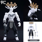 9L 3D Articulated Action Figure - Kaneki Ken From Tokyo Ghoul Lucky Dummy 13 Collectible One-Eyed Ghoul Ver Desktop Display Toys