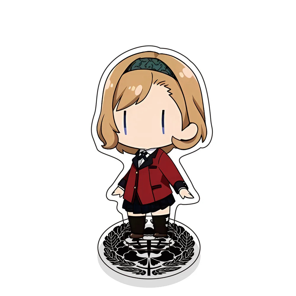 Anime Kakegurui 10cm Chibi Acrylic Stand - Cute Anime Character Figure, Collectible Display, Desk Decor, Perfect Gift for fans