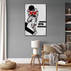 Hajime no Ippo Anime Video Game Canvas Art Poster  Modern Wall Art Picture Print for Family Bedroom Decor