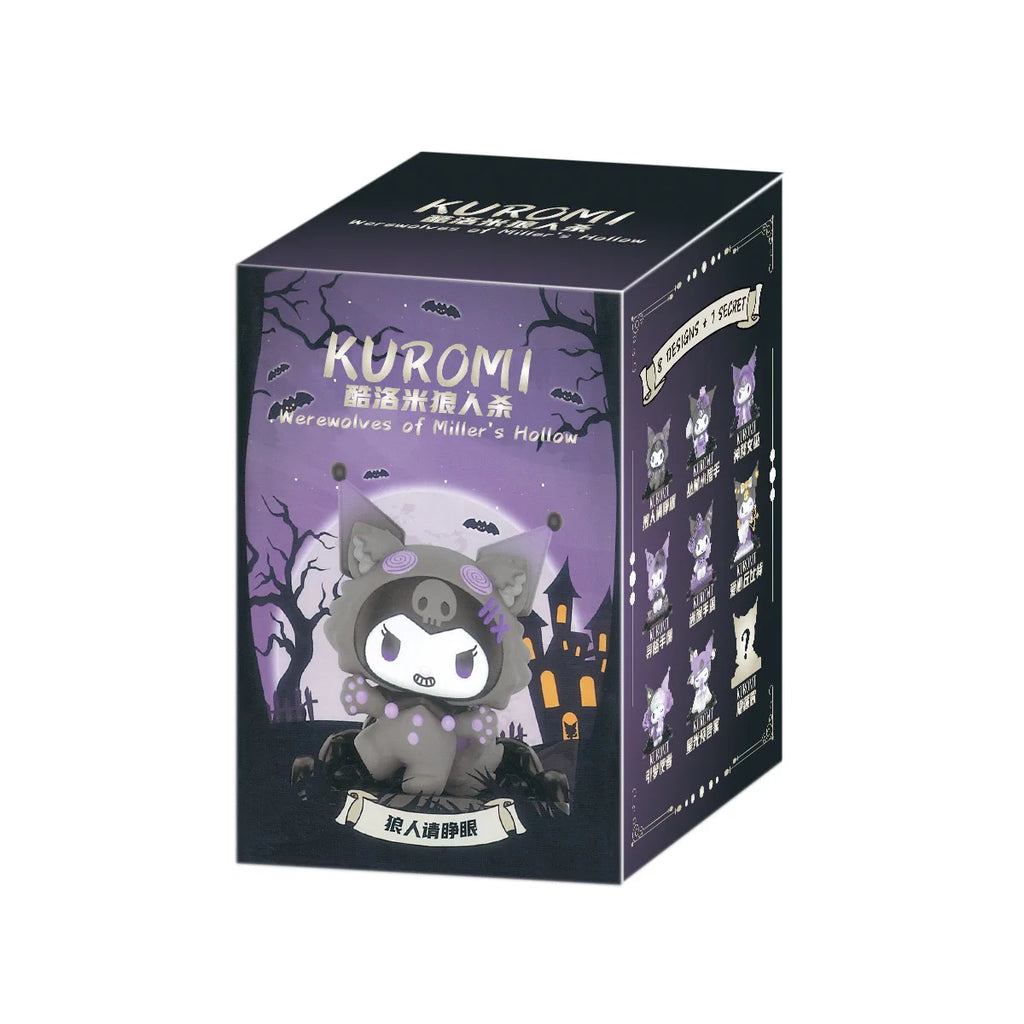 2025 Kuromi Blind Box Werewolf Kill Series Action Figure Dolls Anime Figures Surprise Bag Cute Model Fans Collection Toy