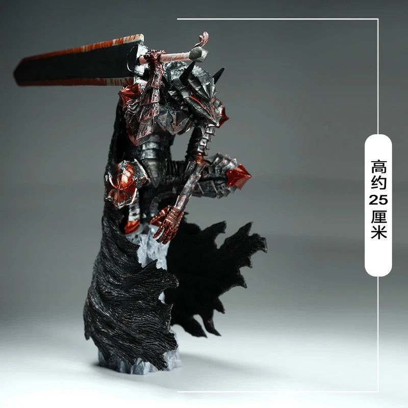 There is a stock of the Sword Wind Legend Berserker Gus L damaged blood version figure super cool model statue for Halloween