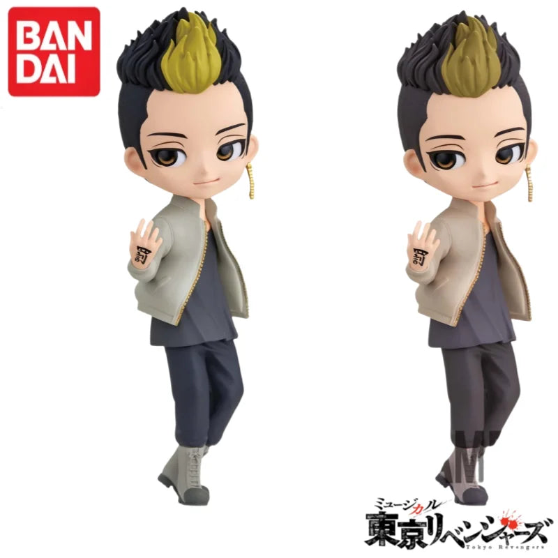 In Stock Original Bandai Banpresto Tokyo Revengers Qposket Hanma Xiuji Garage Kit Model 100% Genuin Ornaments Original Box