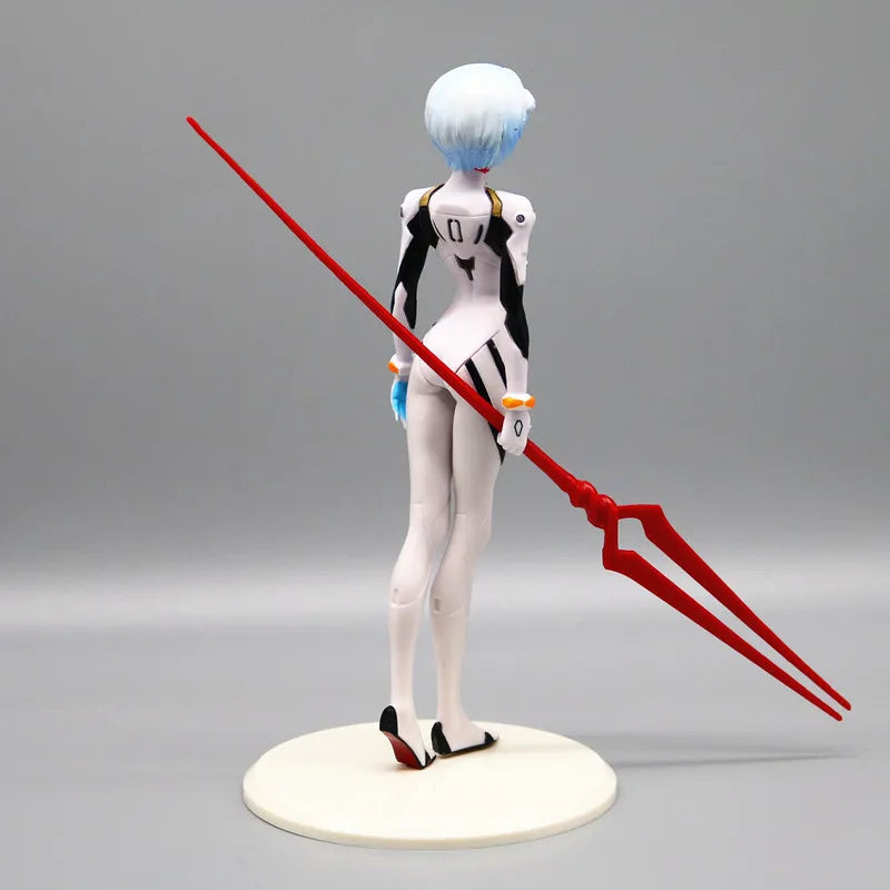 22cm New Evangelion Rei Figure Toys Doll Christmas Birthday Gift For Kids Girls