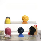 Chainsaw Man Power Figure Anime Cute Aki Denji Statue Makima Sleeping Decoration Action Figurine Sculpture Desk Accessories Gift