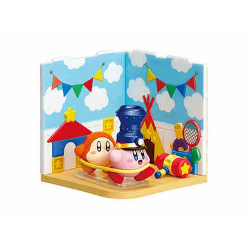 Re-Ment Original Star Kirby Wonder Room Collection Action Figure Anime Kawaii Creative Kirby Toy Ornament Box Egg Hobbies Toy
