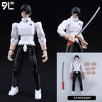 9L3D Lucky13 Gojo Sukuna Jujutsu Fushiguro Toji Gojo Satoru Action Figure Dummy13 T13 Multi-Jointed Collectible Toys Titan13