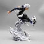 Blue Lock Figures Nagi Seishiro Anime Figure Football Action Figurine Pvc Model Desk Collection Room Statue Doll Birthday Gifts