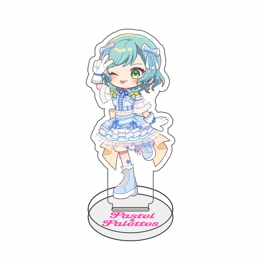 BanG Dream! Anime Acrylic Figures Stand Model Friends Keychain Fans Gifts Sakiko Soyo Display Keychain Ornaments Sweet Girl