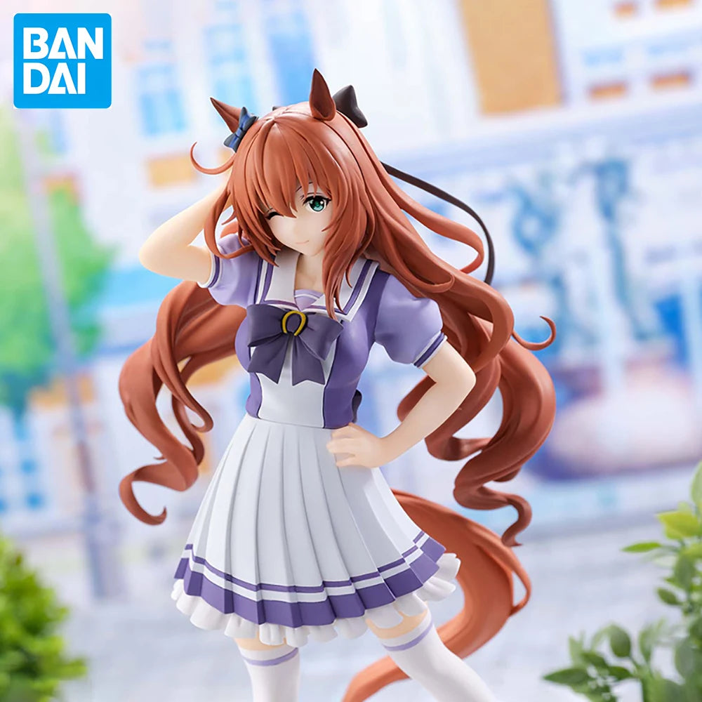 Original Genuine BANDAI BANPRESTO Uma Musume Pretty Derby Maruzensky Anime Figure Boxed Premium Table Ornament Model Toys Gifts
