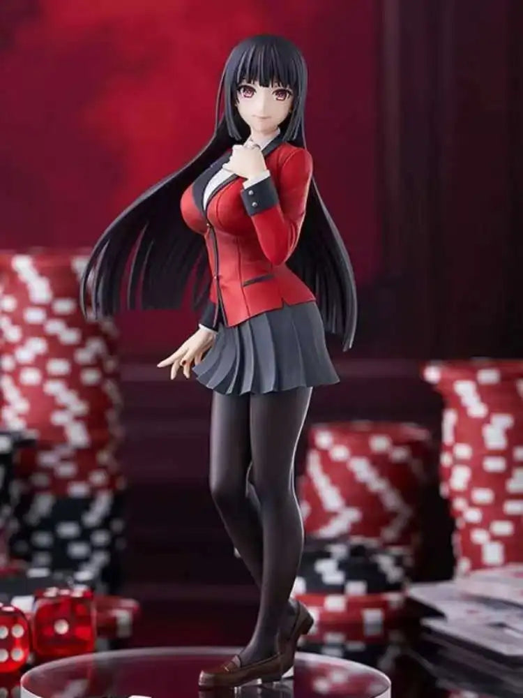 Anime Figure Jabami Yumeko Movable Doll Model Toy Gift For Fans Black Beauty Desktop Display Collection