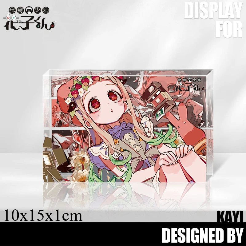 2025 Toilet-bound Hanako-kun Acrylic Brick Toy Cartoon Yugi Amane Yugi Tsukasa Figure Desktop Decora Cosplay Prop Fan Collection