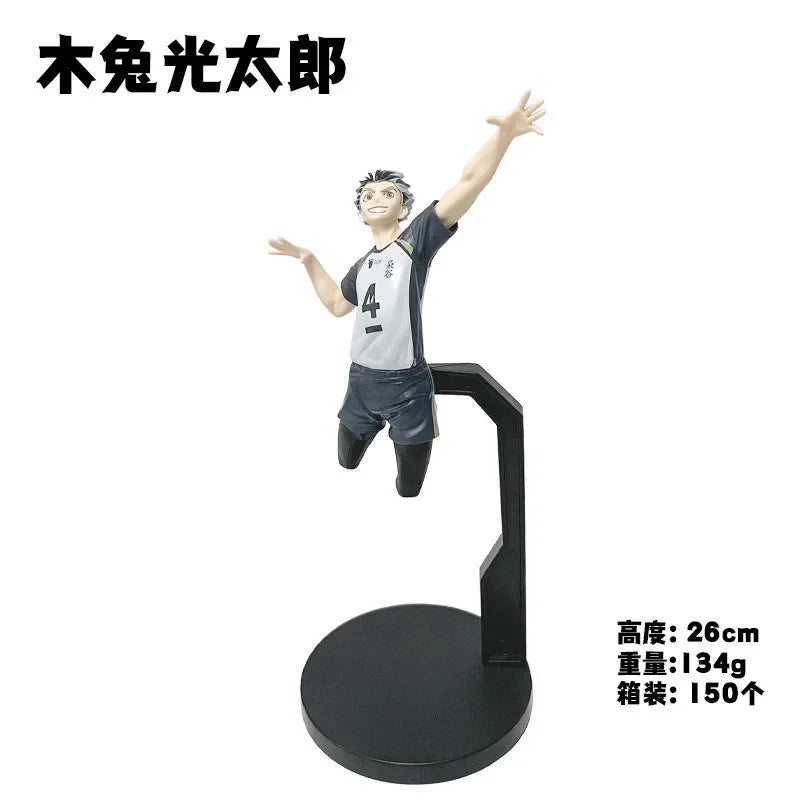 Anime Haikyu!! Kintarou Kageyama Akaashi Keiji Toru Oikawa Action Figure Toys
