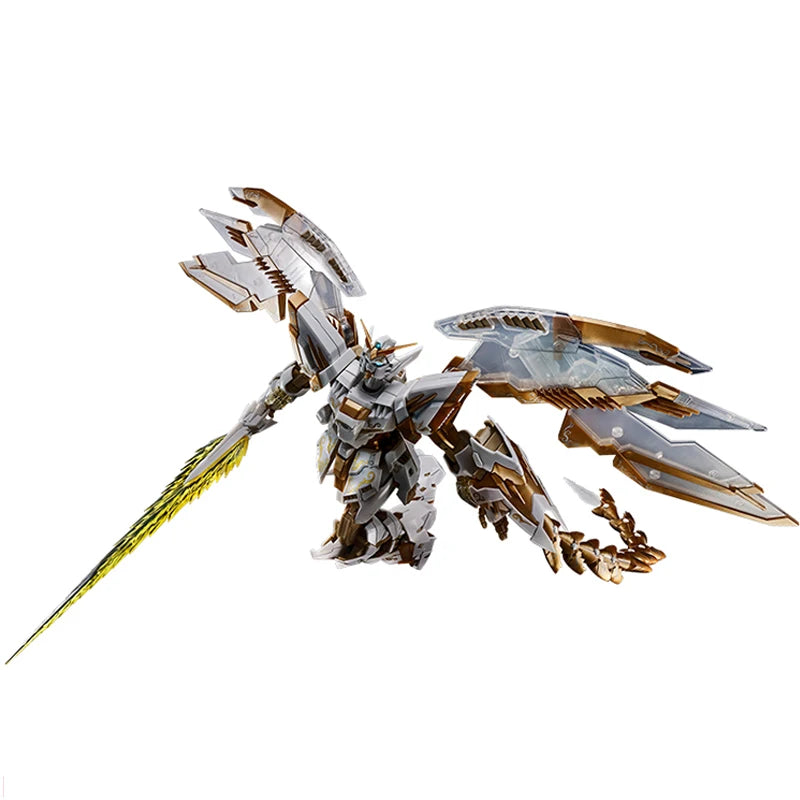 Fast Shipping Bandai Anime MG GUNDAM EPYON EW [CROSS CONTRAST COLORS/CLEAR WHITE] Original Model Toy Action Figure Children Gift